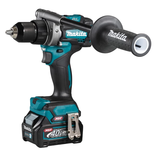 Makita Visseuse Perceuse à Percussion Sans Fil Perceuse-visseuse 40 V Max Li-Ion 2,5 Ah XGT Sans Fil - Diamètre Max 13 Mm - 2 Batteries + Chargeur 2 Makita Visseuse Perceuse à Percussion Sans Fil Perceuse-visseuse 40 V Max Li-Ion 2,5 Ah XGT Sans Fil - Diamètre Max 13 Mm - 2 Batteries + Chargeur – Image 2