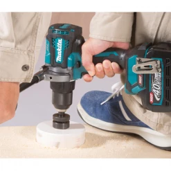 Makita Visseuse Perceuse à Percussion Sans Fil Perceuse-visseuse 40 V Max Li-Ion 2,5 Ah XGT Sans Fil - Diamètre Max 13 Mm - 2 Batteries + Chargeur 9 Makita Visseuse Perceuse à Percussion Sans Fil Perceuse-visseuse 40 V Max Li-Ion 2,5 Ah XGT Sans Fil - Diamètre Max 13 Mm - 2 Batteries + Chargeur -Électroportatif et pneumatique Soldes perceuse visseuse makita5