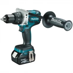 Visseuse Sans Fil Perceuse Visseuse Makita DDF481RTJ Avec 2 Batterie Et Chargeur -Électroportatif et pneumatique Soldes perceusevisseuse18vliion5ah 382532 1