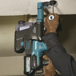 Makita Perforateur Sds + Sans Fil Perfo-burineur SDS-Plus 40 V Max Li-Ion 4 Ah Avec Extraction De Poussières - 2 Batteries + Chargeur -Électroportatif et pneumatique Soldes perfo burineur makita6 1
