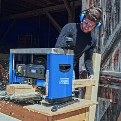 Raboteuses Dégauchisseuse Rabot De Chantier Scheppach 1500W - PLM1800 330 Mm