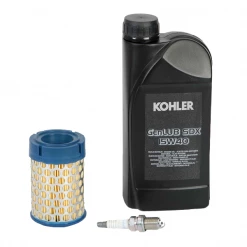 Kits D'entretien Pour Groupe électrogène Entretien Moteur Kohler CH270 Huile, Bougie Et Filtre D'air SDMO RKS1