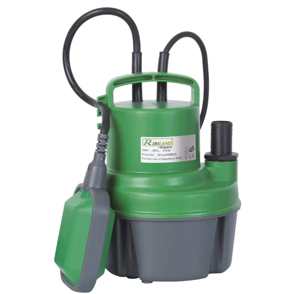 Pompe à Eau Pompe Vide Cave Immergée Automatique Eaux Claire - Ribimex - 250W - Débit Max 4600 L/h 1 Pompe à Eau Pompe Vide Cave Immergée Automatique Eaux Claire - Ribimex - 250W - Débit Max 4600 L/h