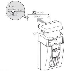 Chargeur De Batterie Pour Machine Electroportative Chargeur Rapide TCL 6 Festool Batterie Lithium | Quincaillerie Pro