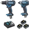 Visseuse Sans Fil Ensemble Makita 18 V DDF482 DTD152 Batteries Et Chargeur