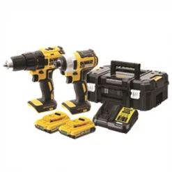 Visseuse à Choc Ensemble Perceuse Visseuse DCD777 Et Visseuse à Chocs DCF787 - Dewalt - 2 Batteries 2Ah Et Chargeur -Électroportatif et pneumatique Soldes visuelprincipal 490132 1