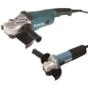 Makita Meuleuse D'angle ø 230 Mm Meuleuses GA9020 230 Mm 2200W Et 9558HNRG 125 Mm 840W Bosch DK0053GX2